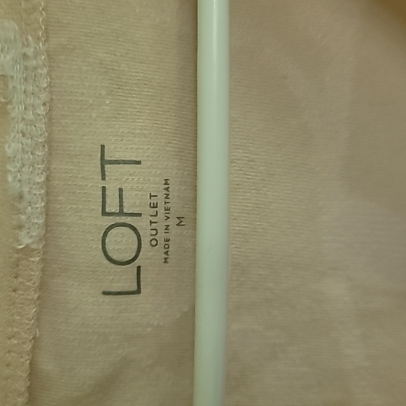 LOFT short sleeve t shirt with flowers size medium - Picture 2 of 5